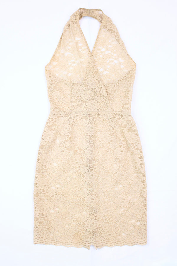 Sheer Lace Halter