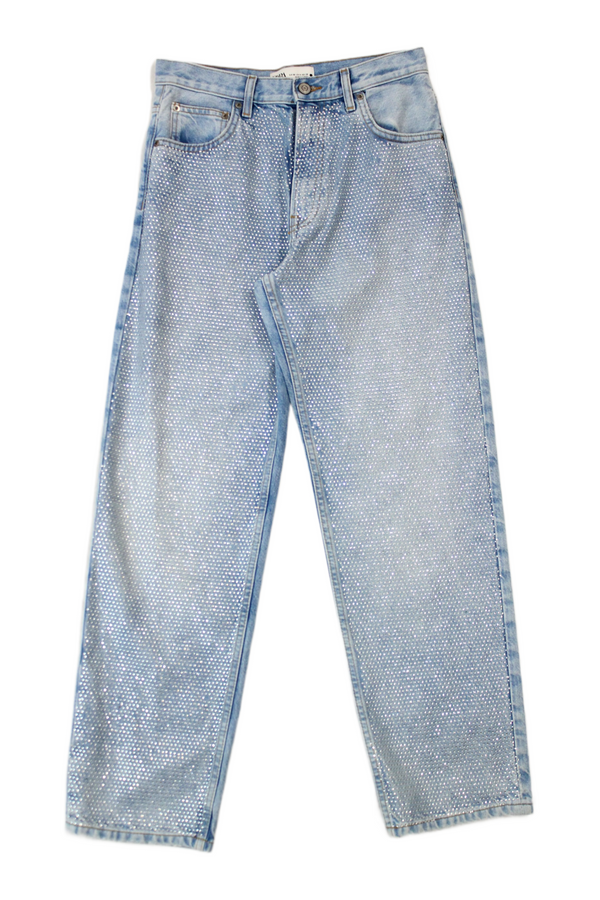 Zara - Rhinestone Jeans