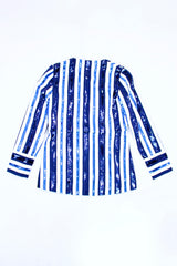 Sequin Stripe Blazer