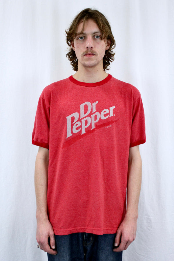 Dr Pepper Ringer Tee