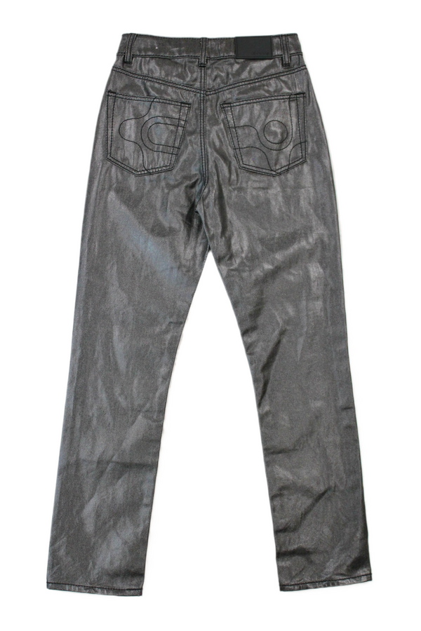 Eytys - Chrome Coated Jeans