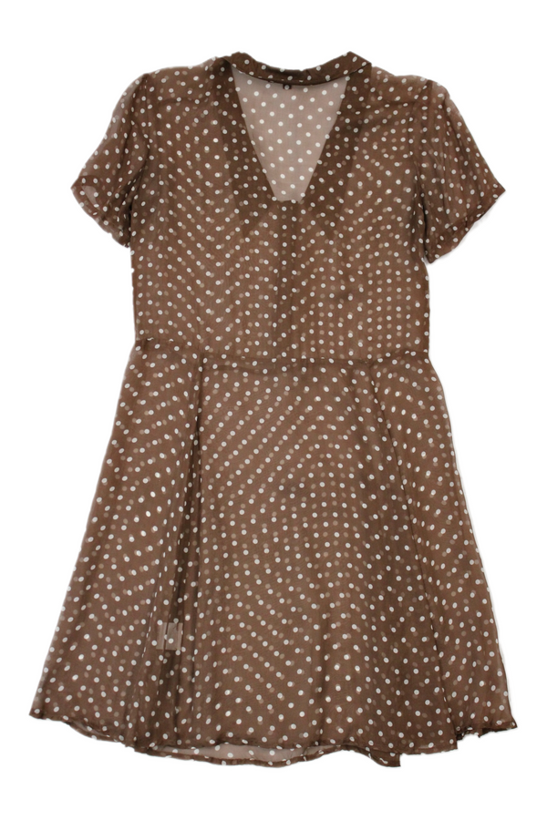 Salasai - Polka Dot Silk Dress