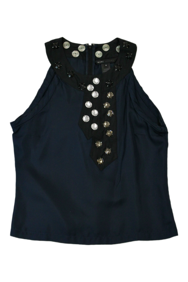 Marc Jacobs - Rhinestone Singlet Top