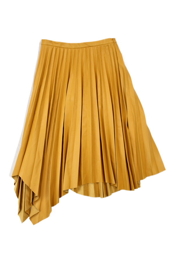 Liviana Conti - Pleated Pleather Skirt