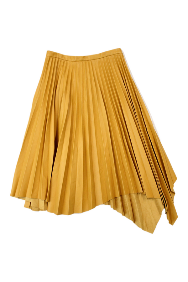 Liviana Conti - Pleated Pleather Skirt