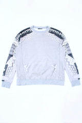 Laces Print Sweatshirt