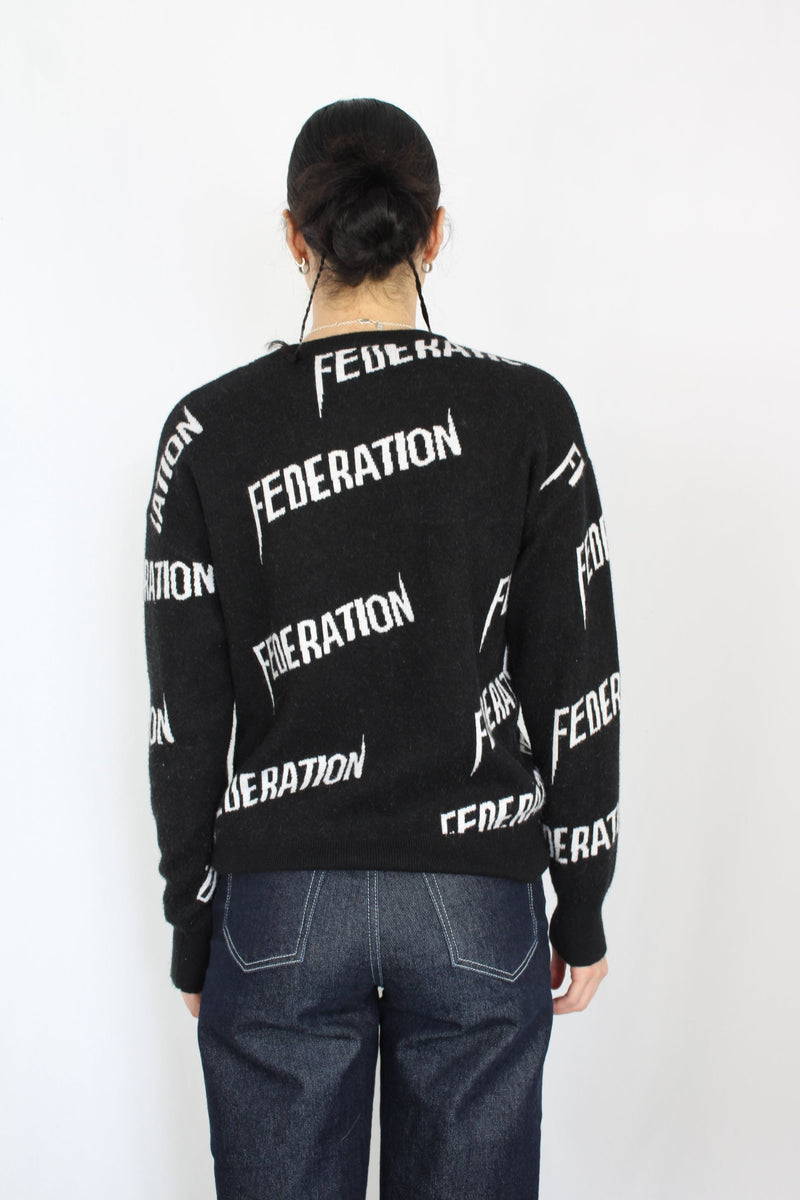 Federation - Monogram Text Jumper