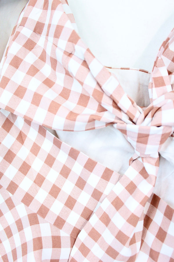 Song of Style - Gingham Crop
