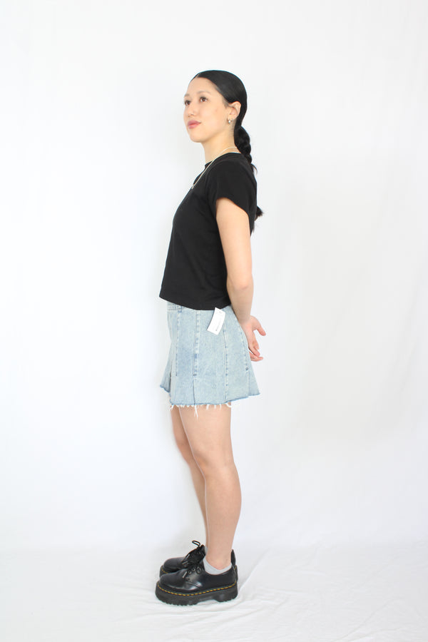 Superdown - Denim Pleat Skirt