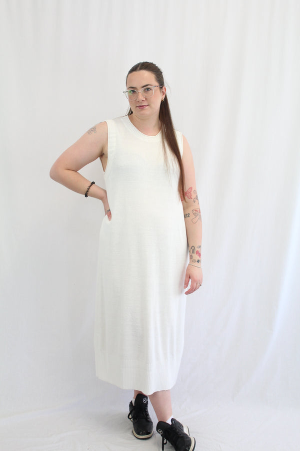 COS - Linen Blend Knit Dress