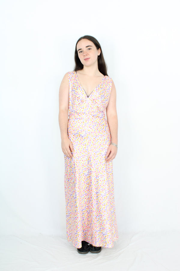 Peppermayo - Floral Satin Dress