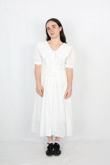 Holy Chic - Broderie Lace Collar Dress