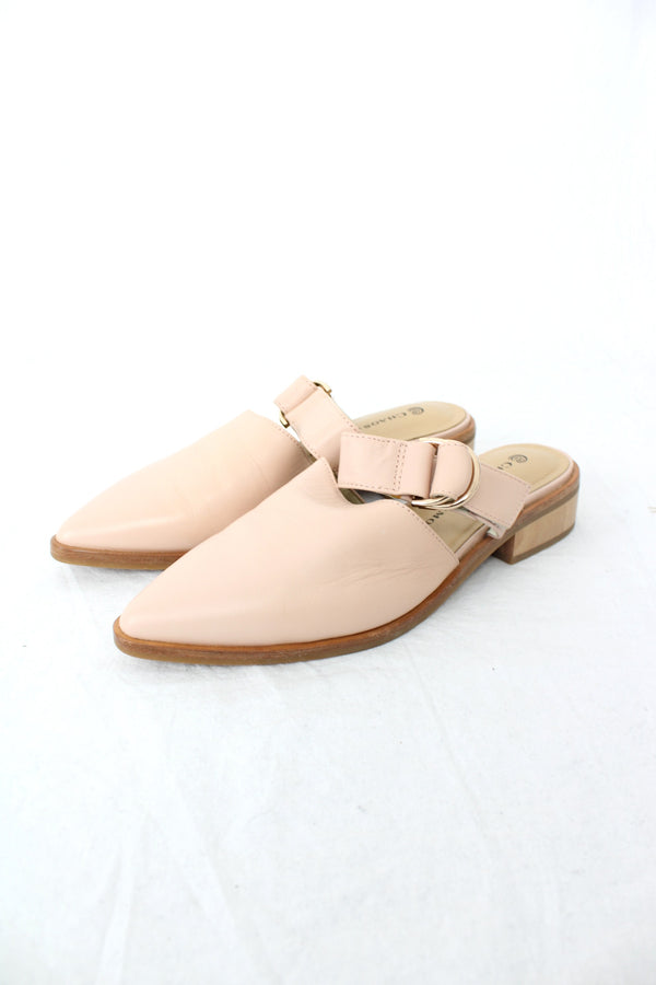 Chaos & Harmony - Leather Buckle Mules