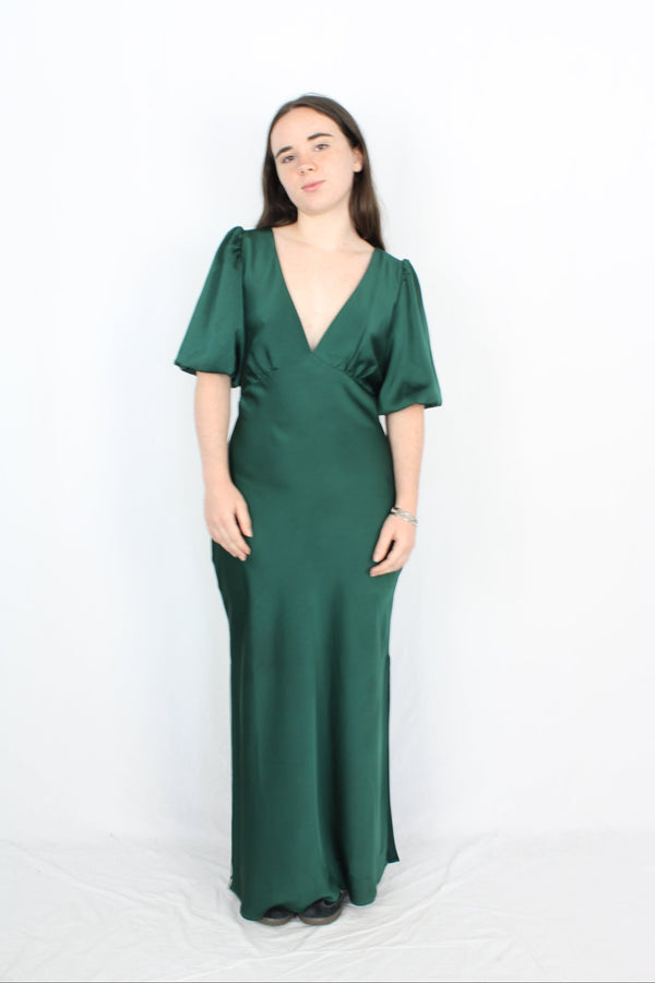 Among The Brave - Satin Maxi Dress