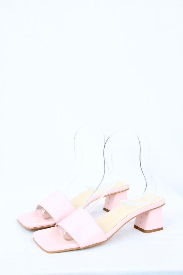 Pale Pink Mules