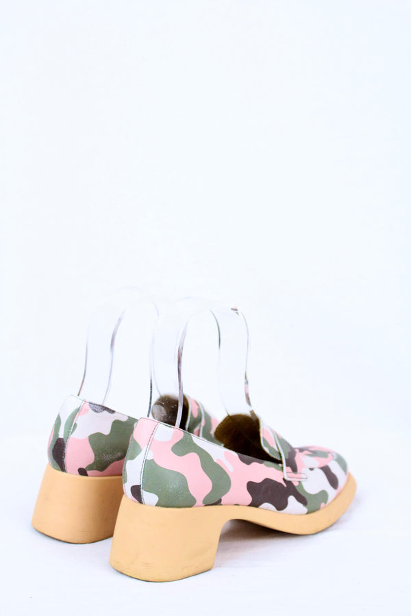 I'm Sorry by Petra Collins - Camoflage Loafers