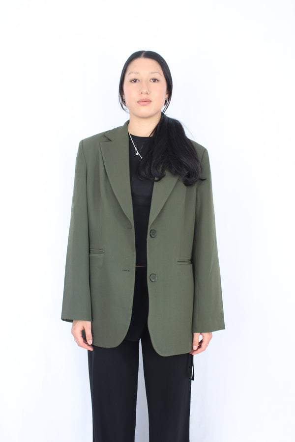Atmos & Here - Green Blazer