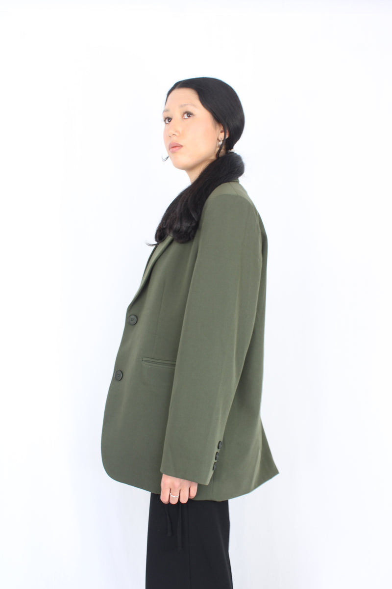Atmos & Here - Green Blazer