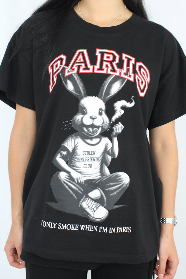 Stolen Girlfriends Club - Smoking Bunny Tee