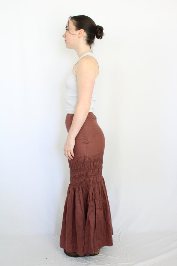Blak Luxe - Linen Maxi Skirt