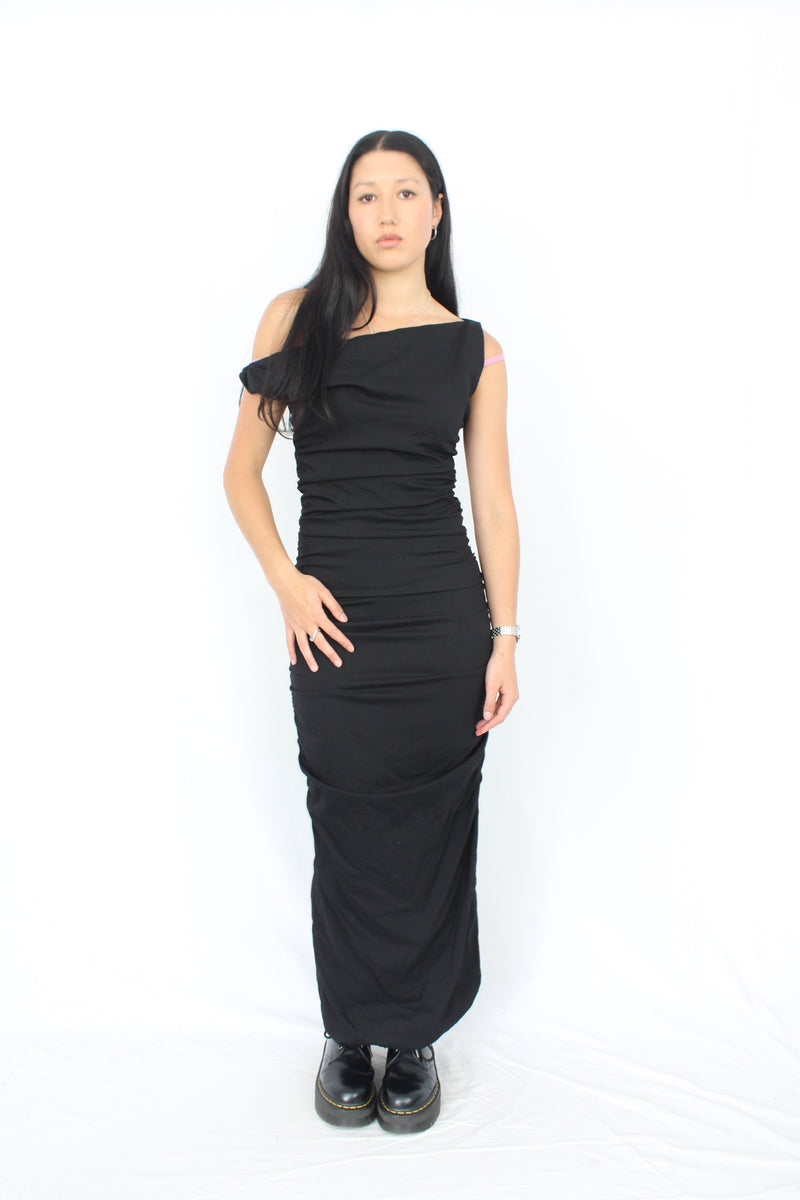 White Closet - Ruched Dress