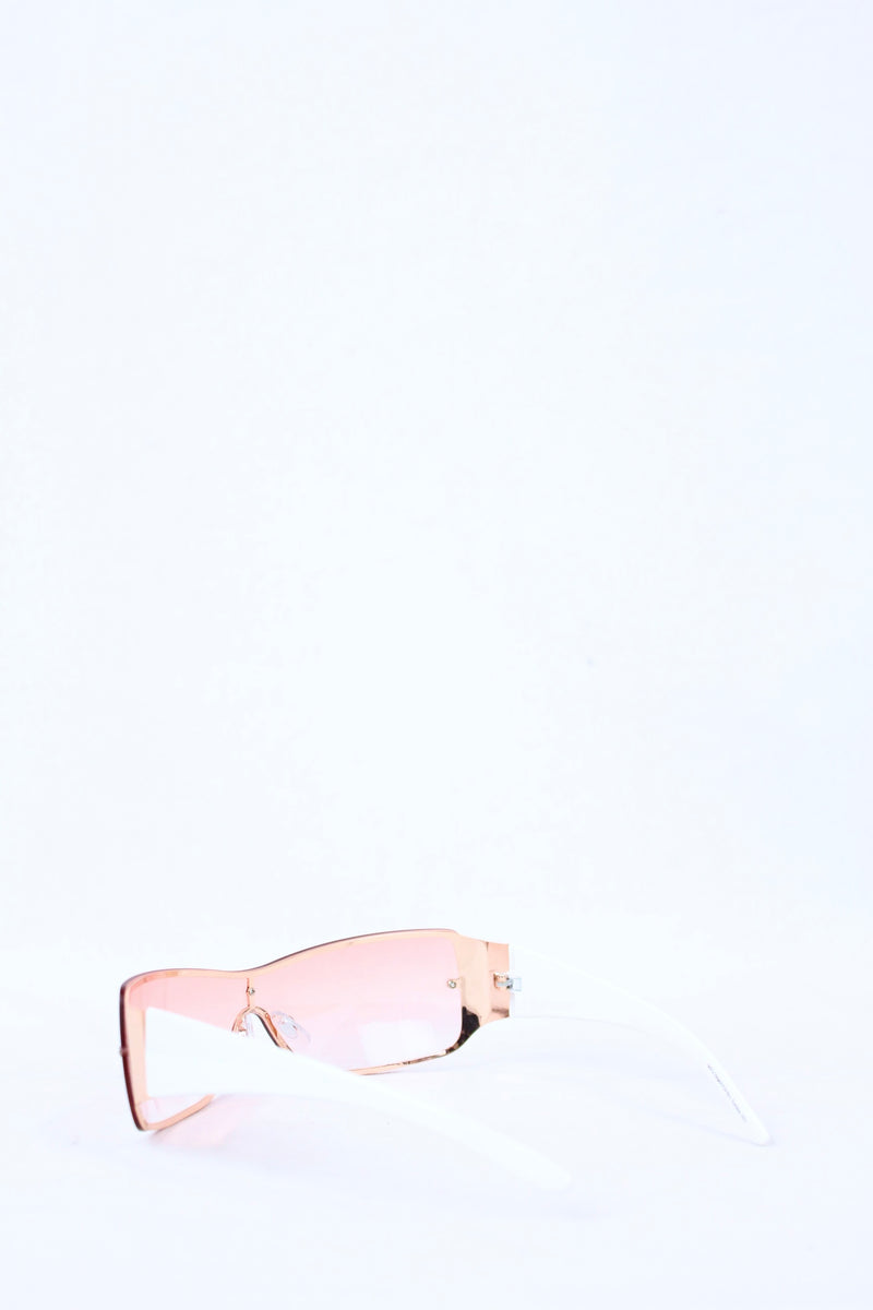 Pink Lens Sunglasses
