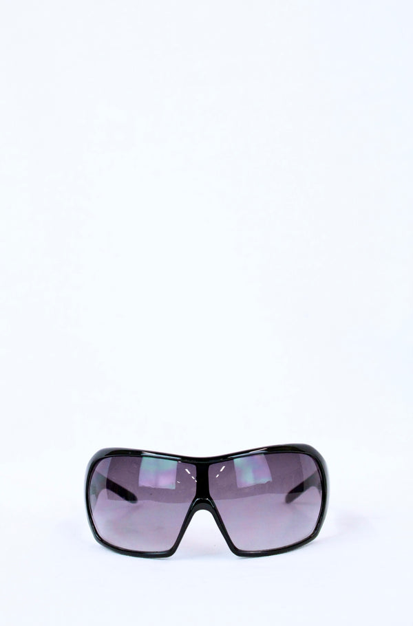 Large Frame Wrap Sunglasses