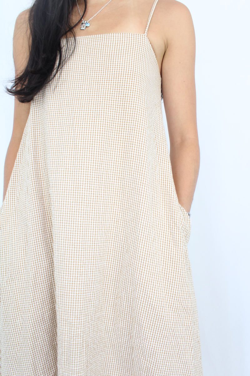 Assembly Label - Gingham Tully Dress