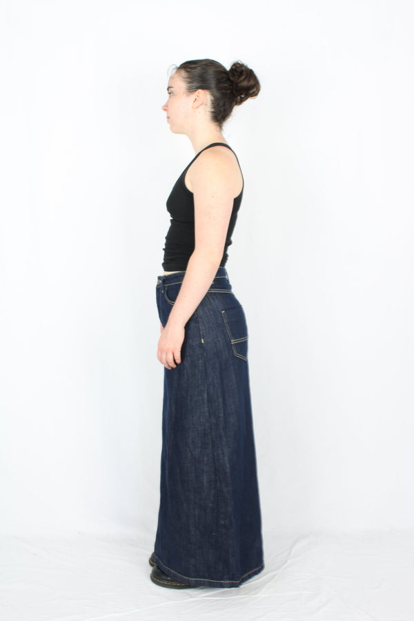 Moochi - Denim Maxi Skirt