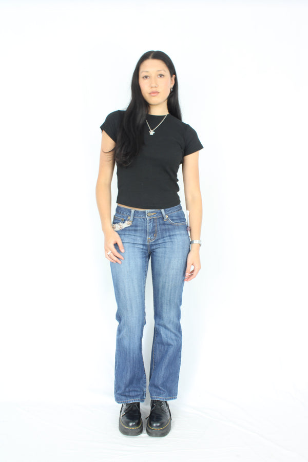 Moiselle - Vintage Beaded Jeans