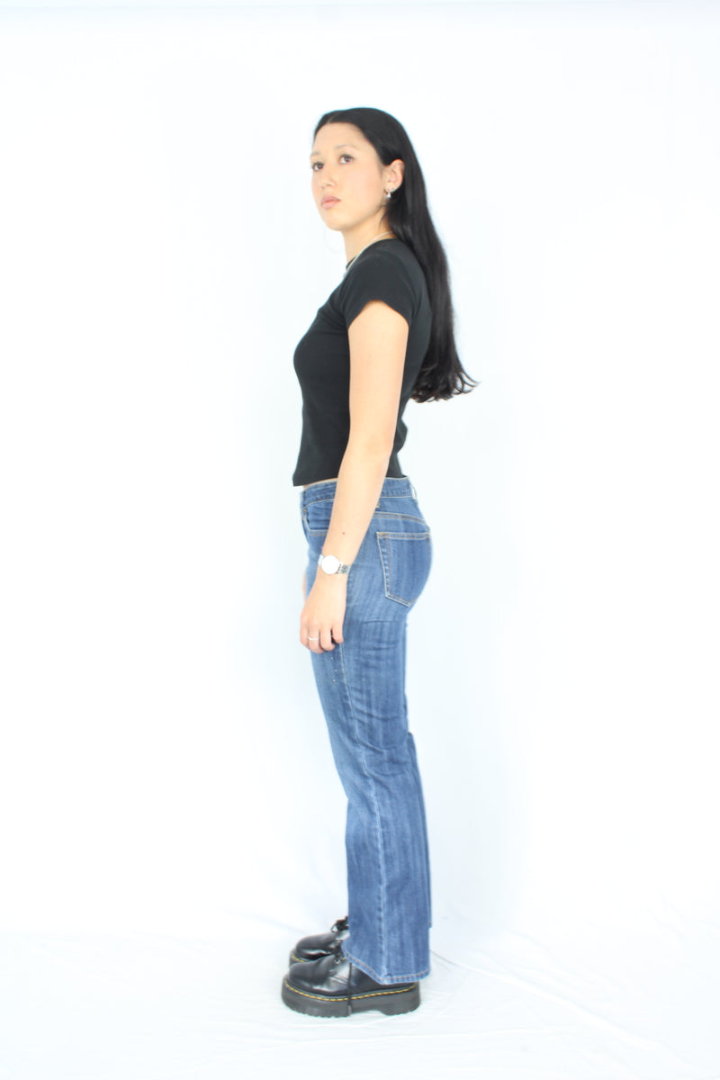 Moiselle - Vintage Beaded Jeans