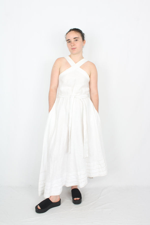 Country Road - Flowy Linen Dress