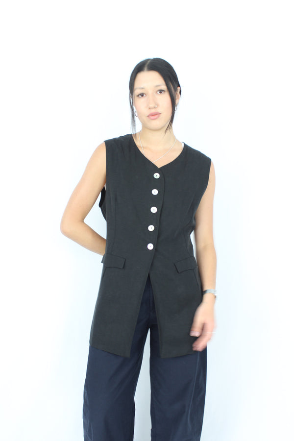 Marle - Oversized Vest Top