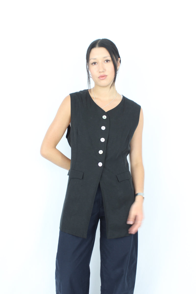 Marle - Oversized Vest Top