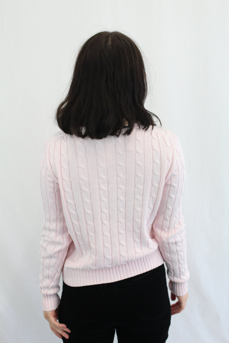 Polo By Ralph Lauren - Pink Polo Cable Knit
