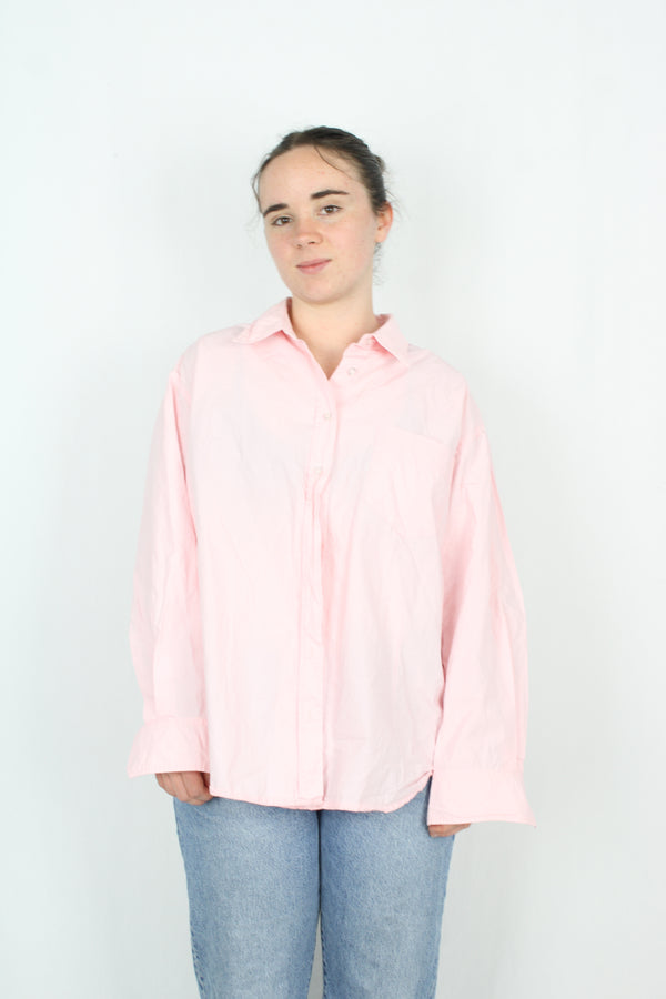 Ruby - Pink Cotton Shirt