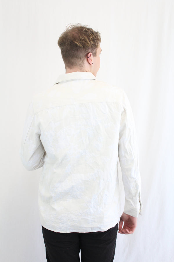 Cos - Cream & White Textured Shirt