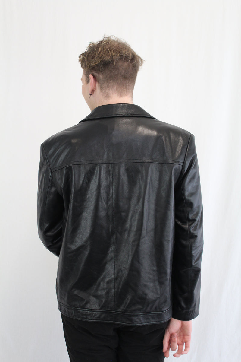 Cutler - Classic Leather Jacket
