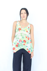 Fidelia - Vintage Floral Top