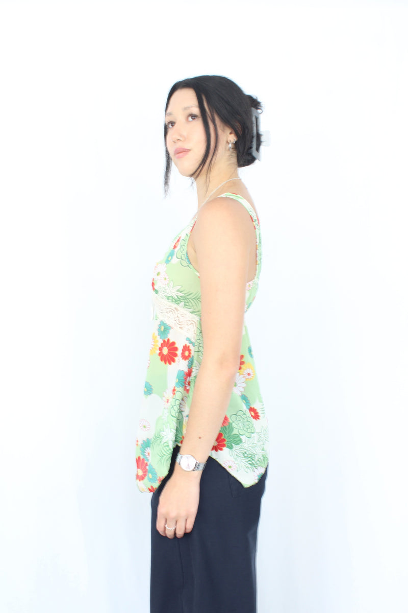 Fidelia - Vintage Floral Top
