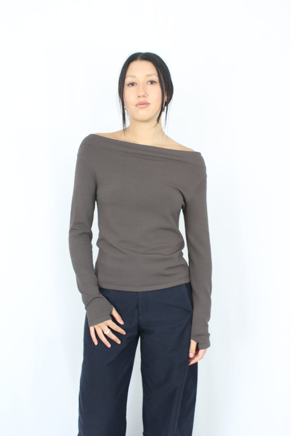 Ruby - Grey Emma Top