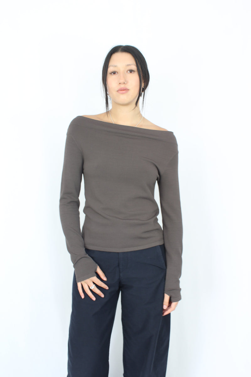 Ruby - Grey Emma Top