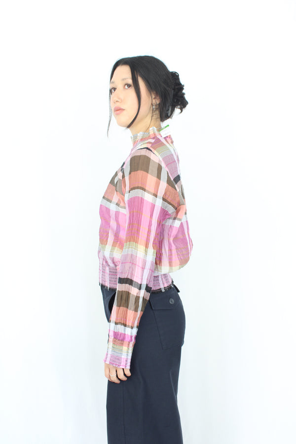 Zoe Kratzmann - Plaid Blouse