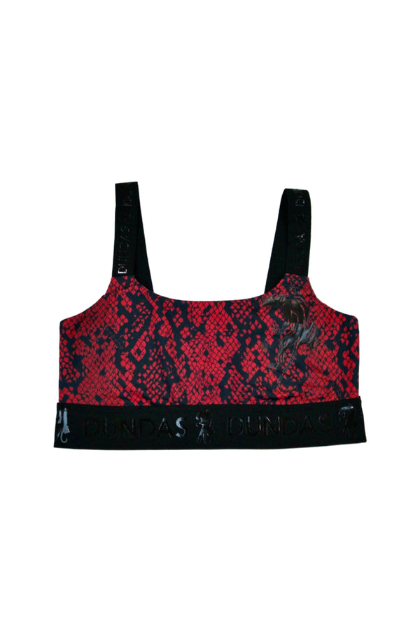 Dundas - Snake Print Sports Bra