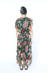 By Rosa - Flutter Floral Dress