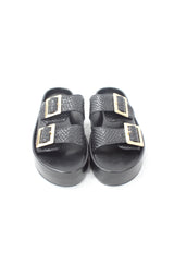 Elk - Woven Buckle Sandals