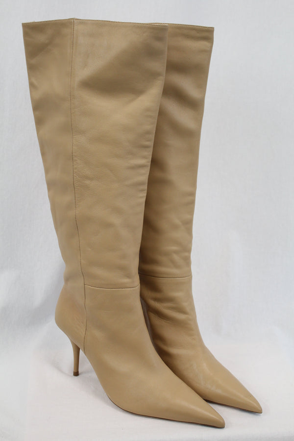 Tony Bianco - Leather Pull On Knee High