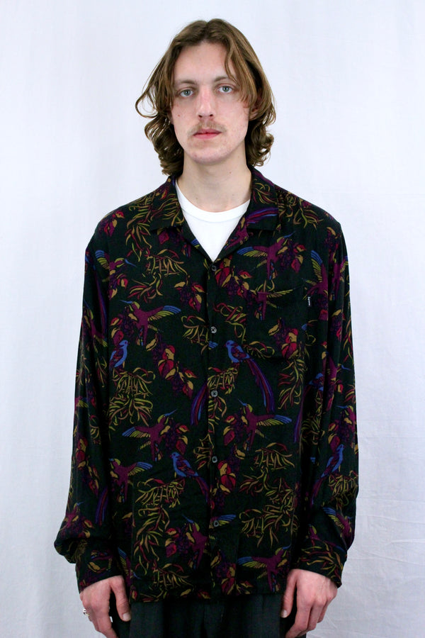 Supreme Birds of Paradise Rayon Shirt M-