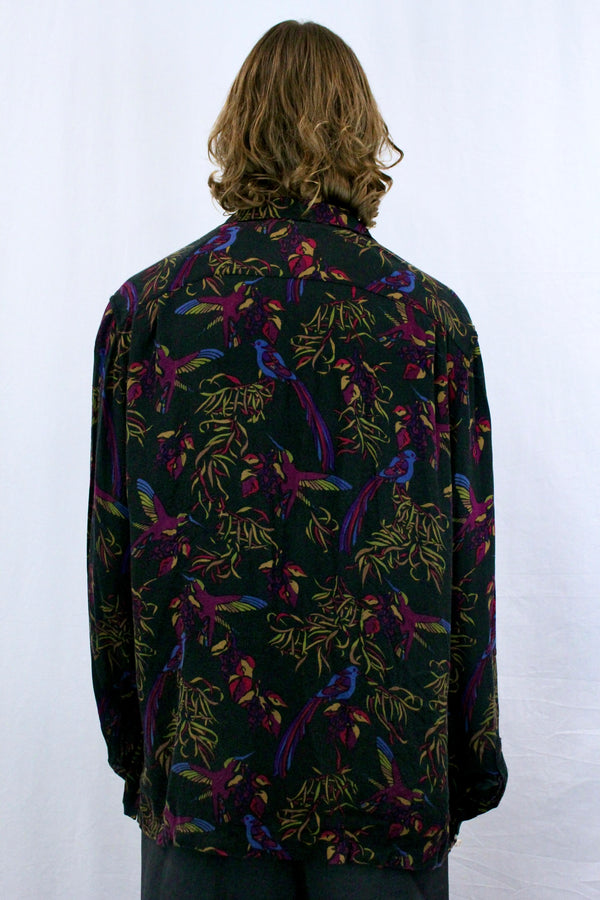 Supreme Birds of Paradise Rayon Shirt M-