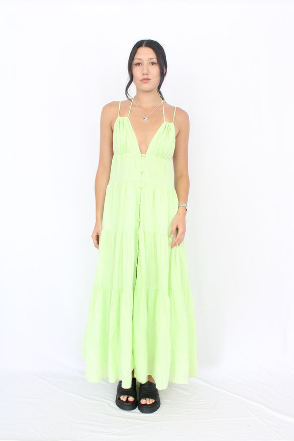 Charlie Holiday - Tiered Halter Dress